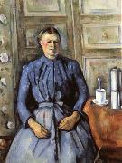 Paul Cezanne La Femme a la cafetiere France oil painting artist